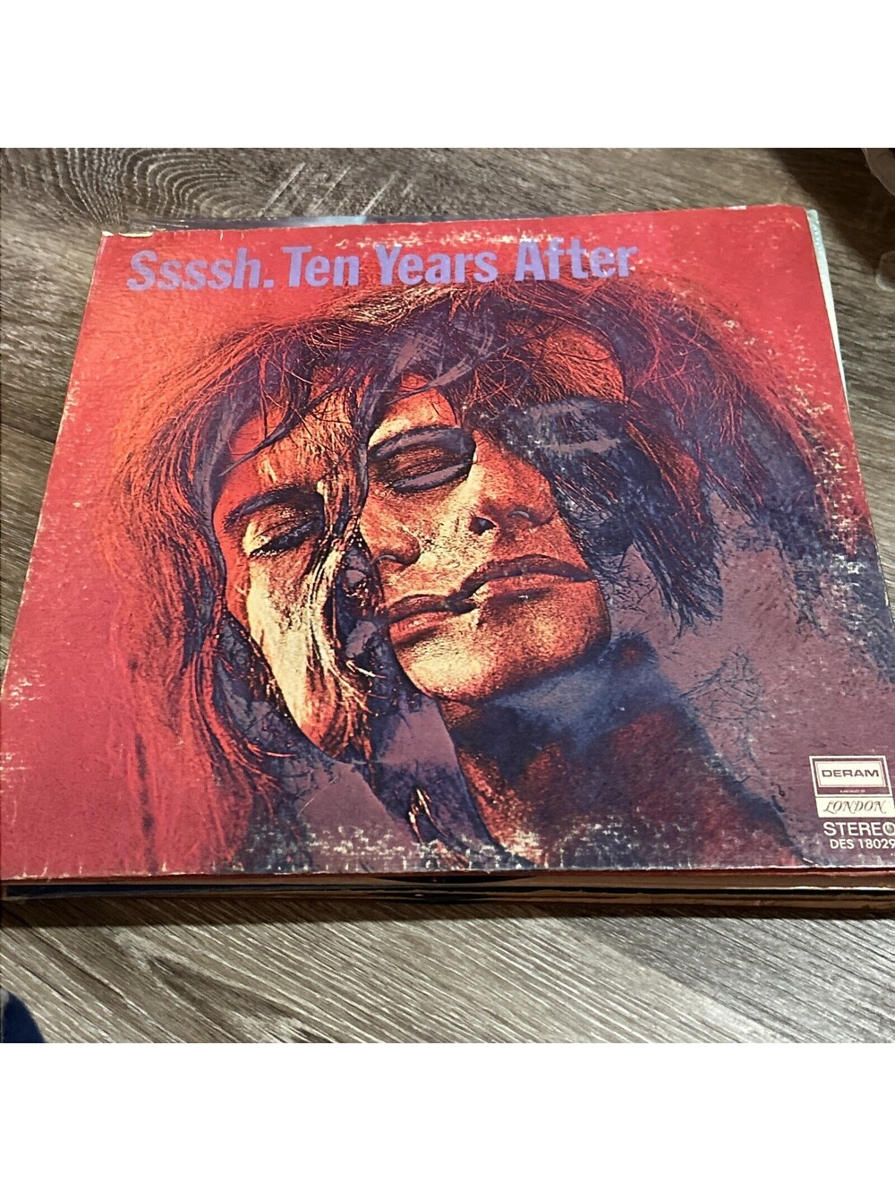 Ten Years After - Ssssh. Vinyl LP Original Deram 1969 EX/VG+